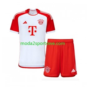 Koszulka Bayern Monachium Dziecięcy Domowe Stroje Piłkarskie 2023/24 Krótki Rękaw